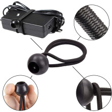 Cordes élastiques à boule ultra-résistantes, système d'arrimage polyvalent pour bâches, abris, tuyaux muraux et plus encore, idéal pour une