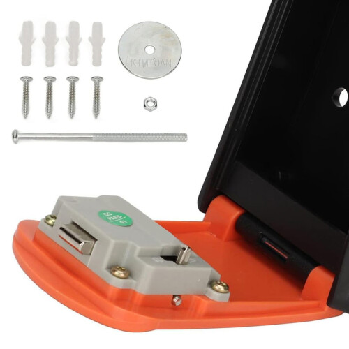 LockMaster Pro, Αδιάβροχη κλειδοθήκη ασφαλείας από κράμα αλουμινίου με ενισχυμένο 1