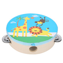 Kinder Hand Trommel Handheld Tamburin Cartoon
