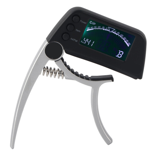 Gitarren-Capo-Tuner, Zinklegierung, ABS, 1