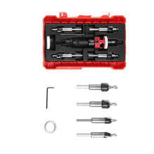 Multipurpose Hole Cutting Tool 5Pcs-Red Normal model