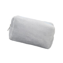 Sac à crayons de grande capacité, étui à stylos en peluche,-Bleu