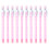 Ensemble de crayons empilables pour enfants, crayons à-Rose 1