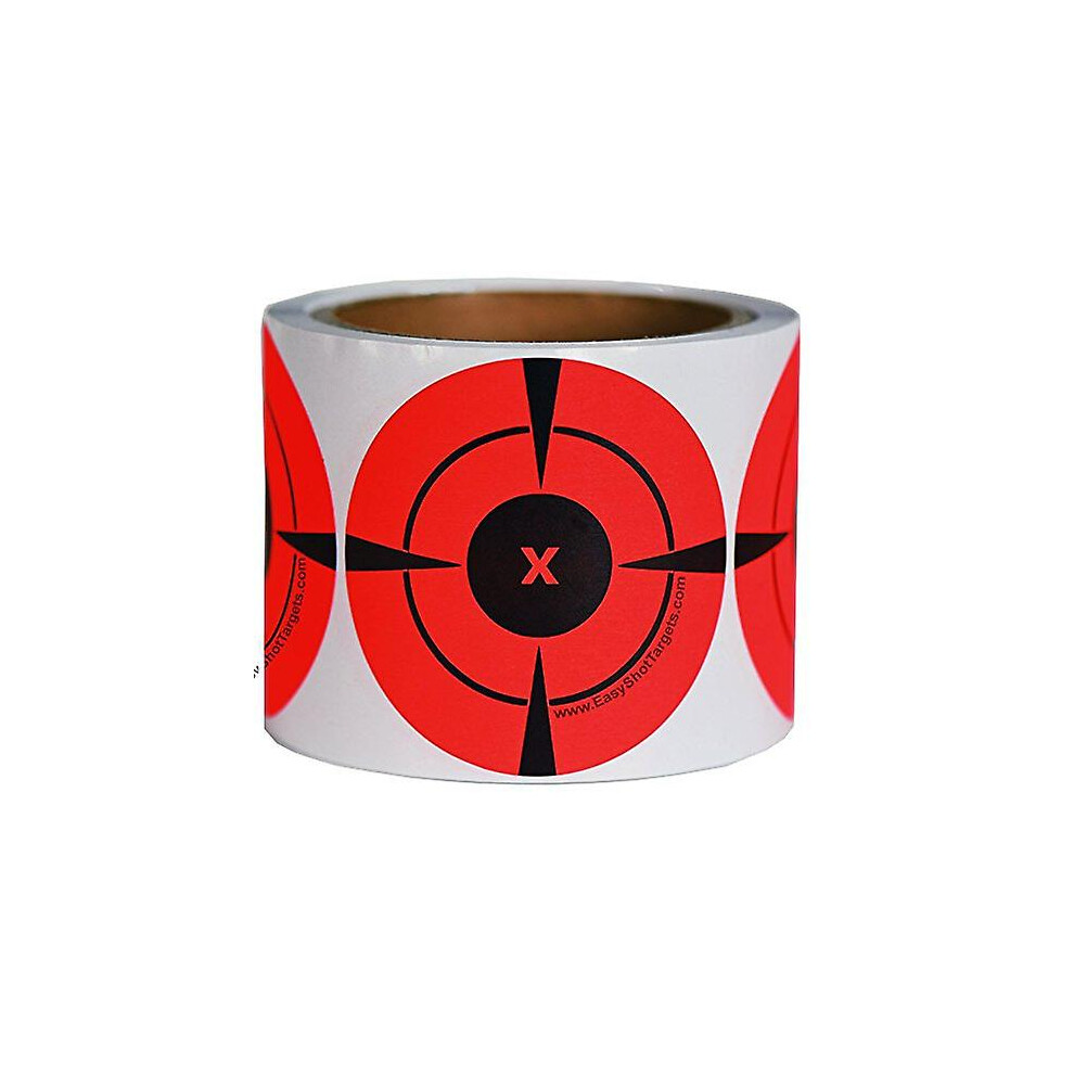 Eye Catching Bright Color Shooting Targets, Reactive 3 Inch Adhesive Targets, Instant Target Feedback, Compatible With Bb, Airsoft, Rifle And Pistol,