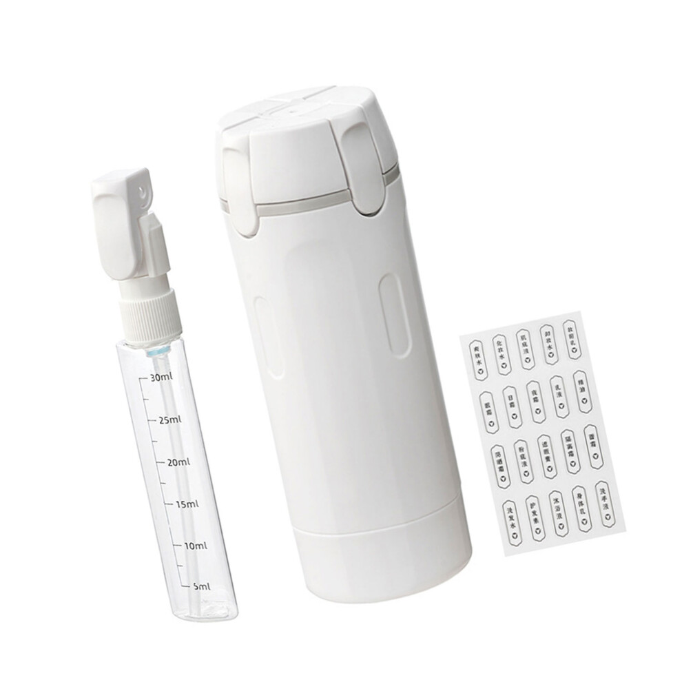 Gray Leakproof Travel Bottles For Cosmetics Reusable Design Pet
