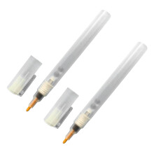 2 Stück leerer Farbstift mit flacher oder-Leeres Stiftetui 3mm