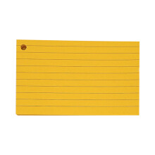 Cartes Flash d'étude, cartes de jeu, cartes d'index-Jaune