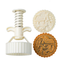 Rabbit Dragon Pattern Mooncakes Molds ABS-500g lights long and