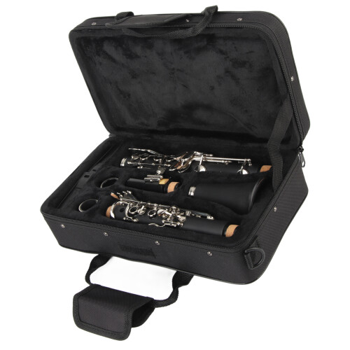 Klarinettenset 17 Schlüssel Holz Bb mit 2