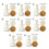Rabbit Dragon Pattern Mooncakes Molds ABS-500g lights long and 4