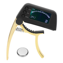 Gitarren-Capo-Tuner, Zinklegierung, ABS,
