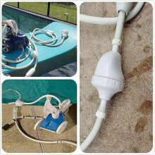Válvula de respaldo para limpiafondos Polaris. La válvula de respaldo Polaris con carcasa resistente a las grietas garantiza una limpieza óptima