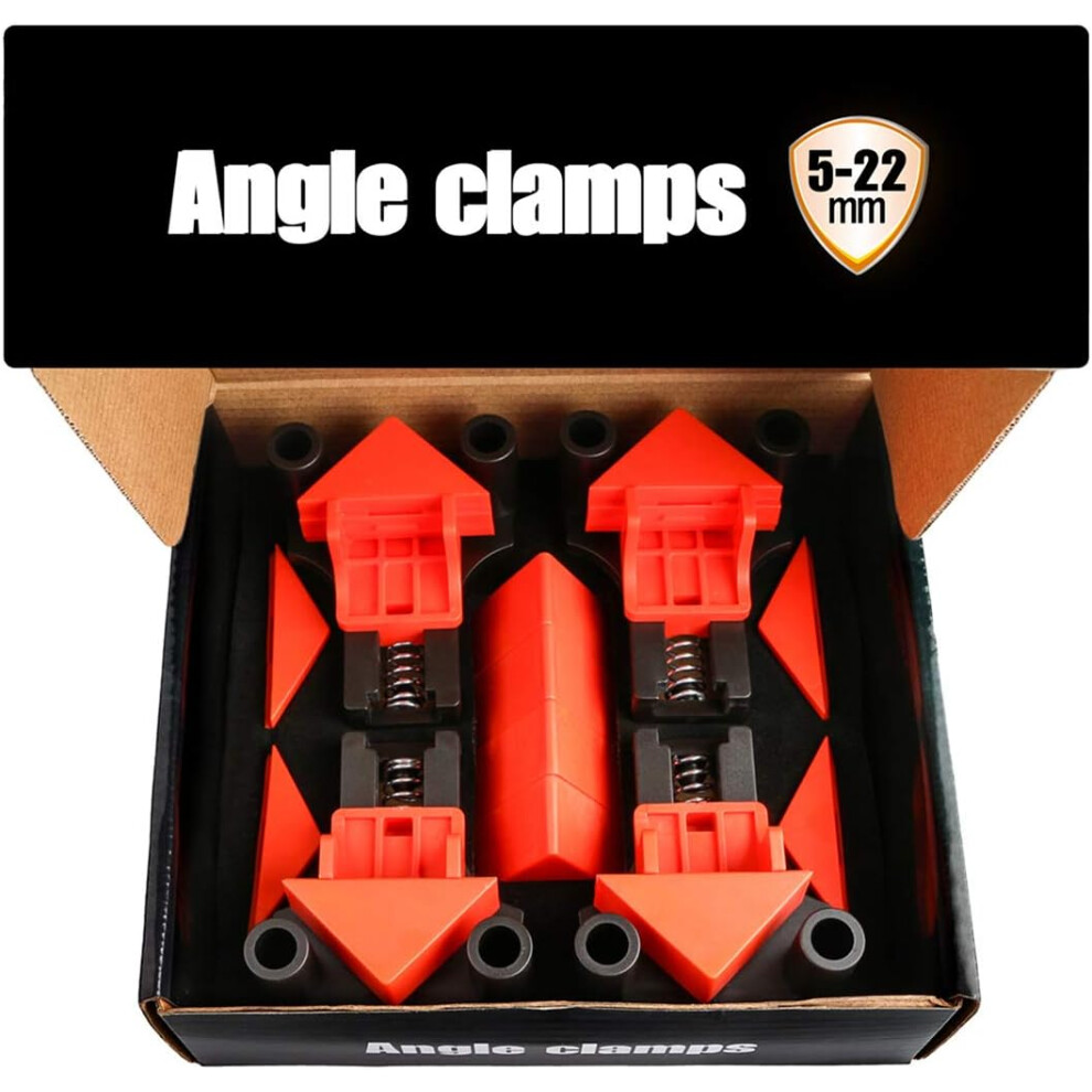 Adjustable Corner Square Clamp For Woodworking, Durable & Rustproof Material Offers Robust Construction, Multifunctional Usage For Cabinets, Furni 9060116401727