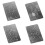 Premium Engraved Nail Art Transfer Plates Corrosions-Bow 2