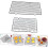 1 Set NonStick Cooling Rack Oven Grill Rack 2 Pieces 4