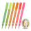 12er-Pack Textmarker mit fluoreszierender Farbe, Glitzer-Marker 6