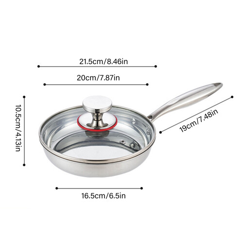 Untarnished Saute Extent With Heat Holding Technology-20cm 2
