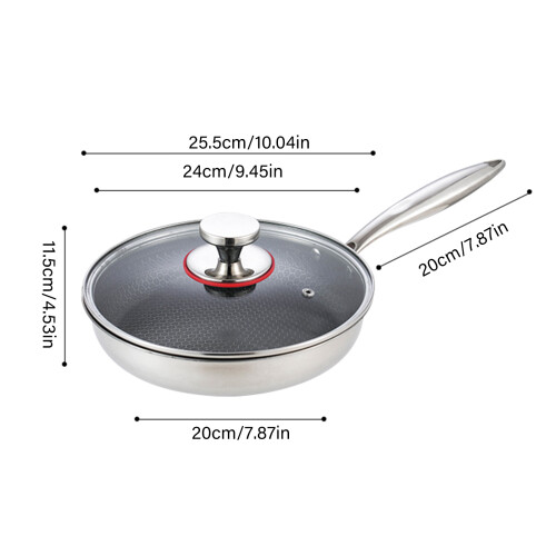 Untarnished Saute Extent With Heat Holding Technology-20cm 1