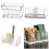 Hygienic Clear Teas Container Multiple Compartment-Style A 3