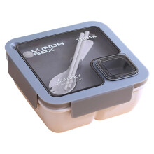 Leakproof Compartmentalized Food Container-White HZ5228