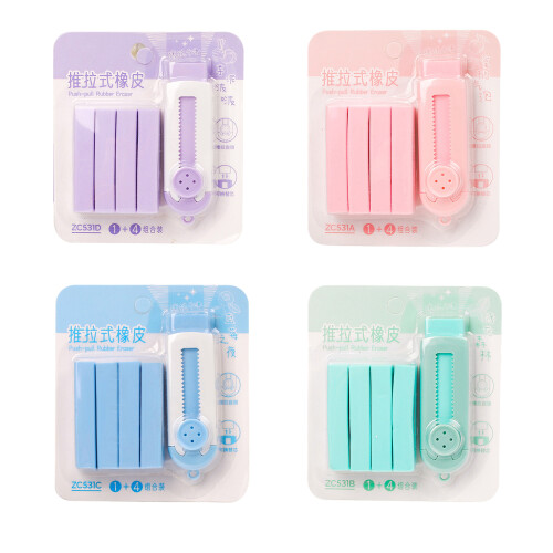 Nachfüllbarer Gleitstift-Radiergummi mit 4-Taro-Schlamm Bobo 1