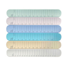 Multifunktionale Slap-Armbänder, Checkliste,-238x30mm 6St