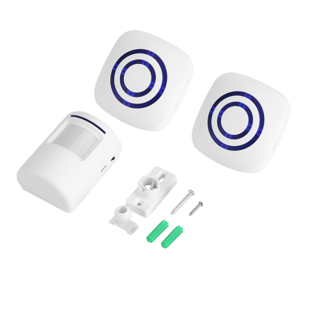 Wireless Driveway Entry Chime For Home Use, Entry Alert With 38 Ringtones And Led Indicator, Visitor Door Bell Motion Sensor Detector System, Suitable 9060116402601