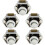 Drawer Knobs, Abs Construction Push Button Latch Locks For Furniture Cupboard Door Keyless Cabinet Lock 1