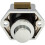 Drawer Knobs, Abs Construction Push Button Latch Locks For Furniture Cupboard Door Keyless Cabinet Lock 2