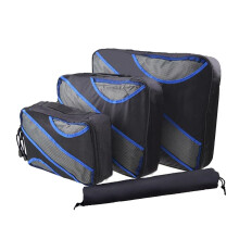 Cubes de rangement en nylon résistant, maille respirante fonctionnelle, fermetures éclair faciles à ouvrir, ultra-légers et polyvalents, cubes de