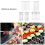 Additional Long Barbecue Skewers Strong-Short twisted patter 3