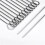 Additional Long Barbecue Skewers Strong-Short twisted patter 5