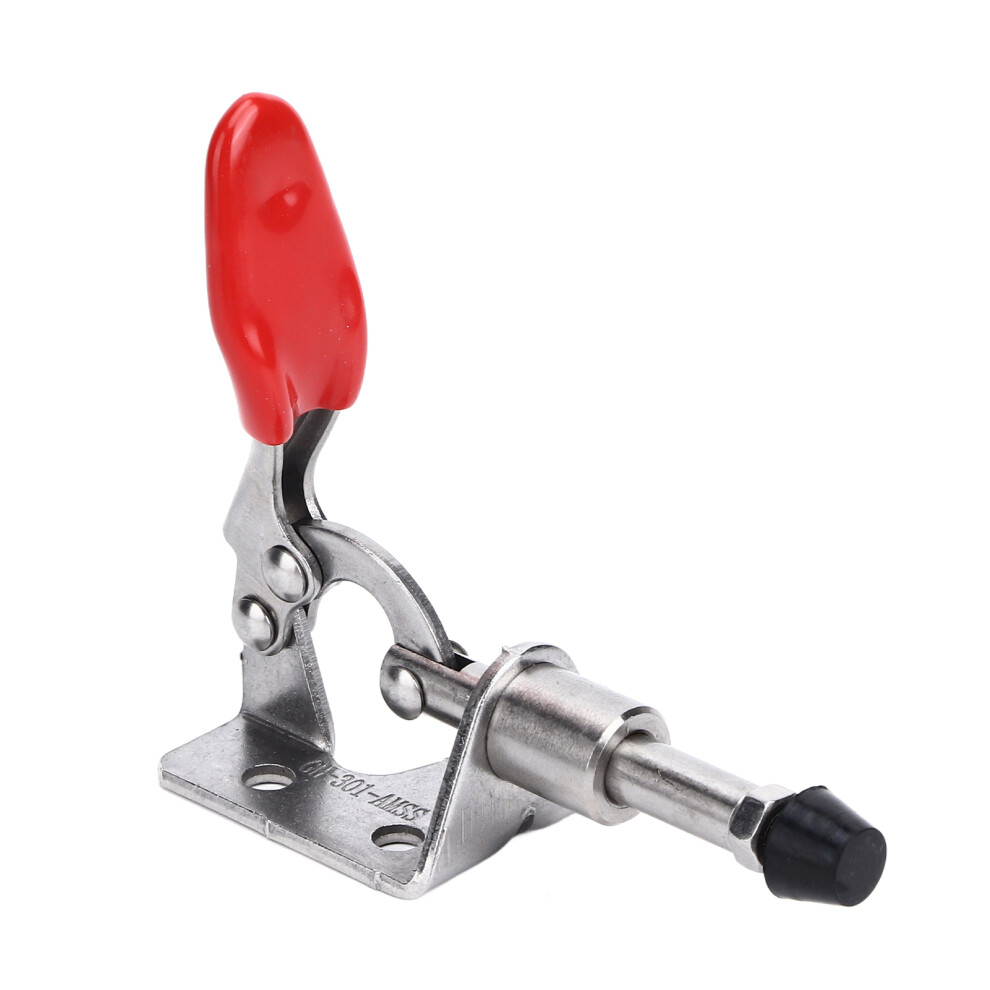 Adjustable Toggle Clamp Set, Forged From 304 Stainless Steel, Features A Quick Release Mechanism Ideal For Woodworking & Metalworking 9436597763874