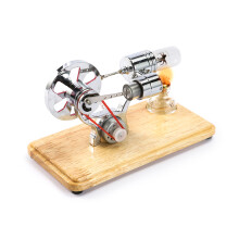 Zusammengebauter Stromgenerator mit-Spiegellicht