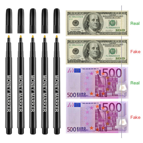 Wasserbasierter Geldprüfstift zur Erkennung gefälschter 1