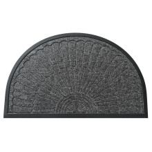 Front Door Mat for Outside Inside, Scrap Dirt Waterproof Doormat with All Weather Rubber Backing, Non Slip Low Profile Entry Mat for Entryway Porch Ga