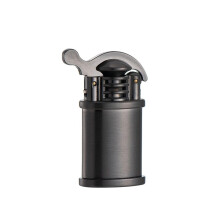 Vintage Windproof Kerosene Metal Lighter Antique Grindstone Bronze Finish Portable Refillable Black Gift For Men