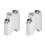 2 stücke Lenker Riser Mount Clamp Aluminium 5