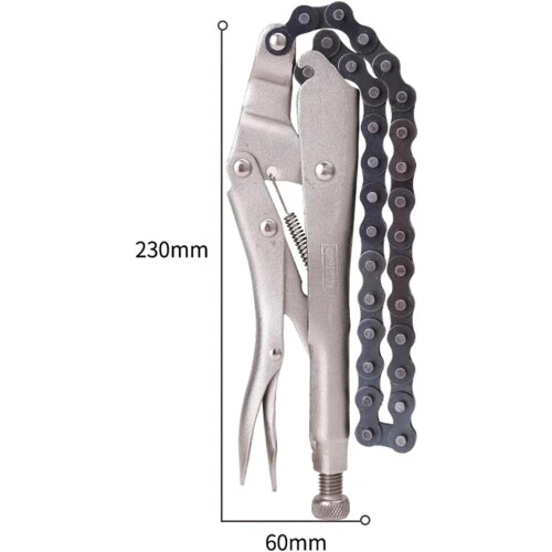 Locking Chain Clamp Plier 18 Inch 480mm Length Adjustable Handle Clamping Tool Multifunctional Electrical  Tools 2