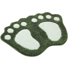 Tapete para banheiro e área de chuveiro, tapete de banho macio em microfibra absorvente com base durável, base de borracha antiderrapante para