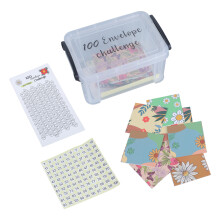 Umschlag-Challenge-Kits mit Geldumschlägen,-Bunt