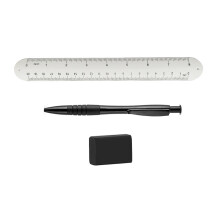 Mehrzweck-3-in-1-Notizblock, Slap-Armbänder-Lineal,-238x30mm