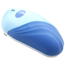 Portable Battery Powered Jar Opener Nonslip Grip Electric-Blue