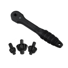 2in1 Ratchet Drill Chuck Key Wrench, Double Head Chuck Key Tool for Power Tools Universal Chuck Compatibility