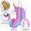 Οργανωτής αξεσουάρ μαλλιών Enchanting Princess' Unicorn, Διακοσμητικό τοίχου με ζωηρό σχέδιο 4