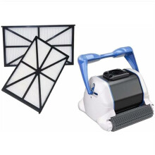 Filtros de repuesto para aspiradoras de piscinas, cartuchos de filtro de aire compatibles con RCX70101PAK2, H13. Nivel de retención que garantiza la