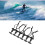 6Pcs Surf Board Leine Bein Seil Stecker Nylon 11