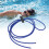 2PCS Elastische Gummi Schwimmbrille Strap Ersatz 12