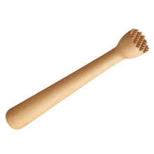 Beech Wood Ice Muddler Fruit Crusher, Professional Bar Mixing Rod For Cocktails And Lemon Juice, Wooden Popsicle Stick