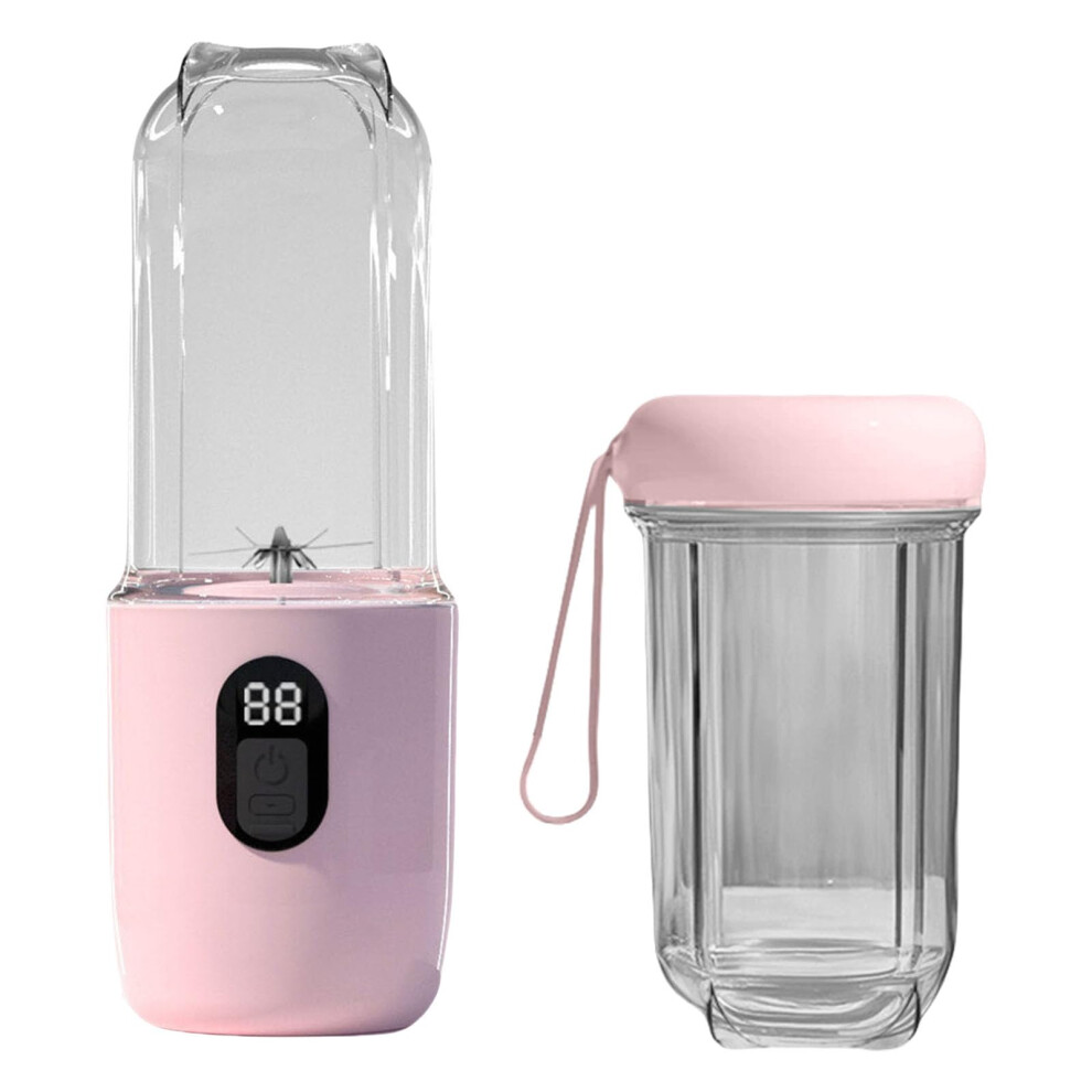 500ml Portable Shakes Maker USB Rechargeable Juicer Blender Cup With Powerful Motor For Home And Gym Use